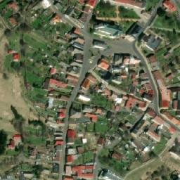 Satellite imagery of [Teplá] church t., CZ