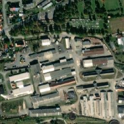 Satellite imagery of [Kralovice u Rakovníka] evang. church t., CZ