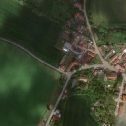 Satellite imagery of [Dolní Chvatliny] church sanctus t., CZ