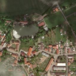 Satellite imagery of [Dolní Chvatliny] church sanctus t., CZ