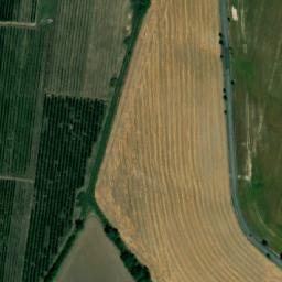 Satellite imagery of [Svinčany] church t., CZ