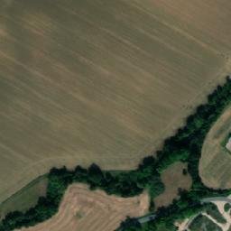 Satellite imagery of [Tunechody] brickyard chimney, CZ