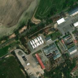 Satellite imagery of Dvořisko [Sruby] factory chimney, CZ