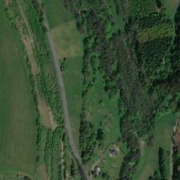 Satellite imagery of [Dolní Moravice] church t., CZ