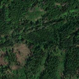 Satellite imagery of [Dolní Moravice] church t., CZ