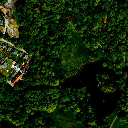 Satellite imagery of Pless Castle, PL