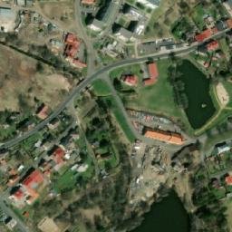 Satellite imagery of [Teplá] church t., CZ