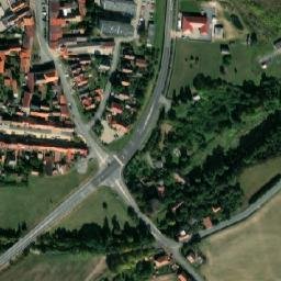 Satellite imagery of [Kralovice u Rakovníka] church t., CZ