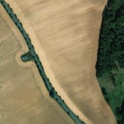 Satellite imagery of [Chříč] church t., CZ