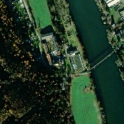 Satellite imagery of Cembrit [Beroun] factory chimney, CZ
