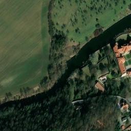 Satellite imagery of [Praha-Zbraslav] castle t., CZ