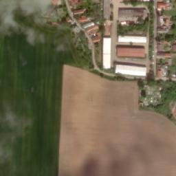Satellite imagery of [Dolní Chvatliny] church sanctus t., CZ