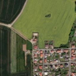 Satellite imagery of [Červené Pečky] church t., CZ