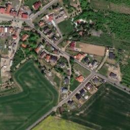 Satellite imagery of [Červené Pečky] church t., CZ