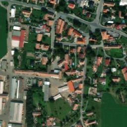 Satellite imagery of [Tuněchody] church t., CZ