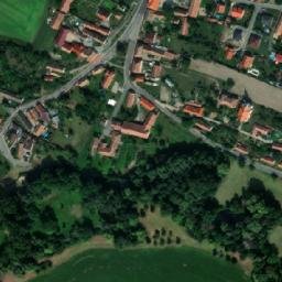 Satellite imagery of [Dvakačovice] church t., CZ