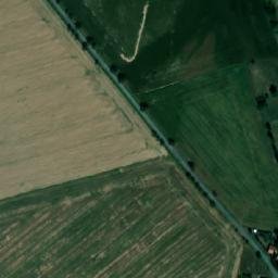 Satellite imagery of [Chroustovice-Městec] chapel sanctus t., CZ