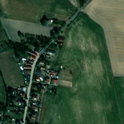 Satellite imagery of [Chroustovice-Městec] chapel sanctus t., CZ