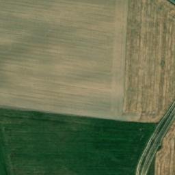 Satellite imagery of [Chroustovice-Městec] chapel sanctus t., CZ