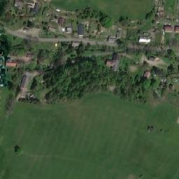 Satellite imagery of [Dolní Moravice] church t., CZ