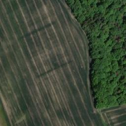 Satellite imagery of [Bělá ve Slezsku] church t., CZ