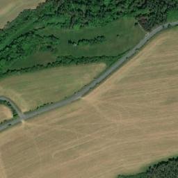 Satellite imagery of [Štichovice-Křečov] church t., CZ