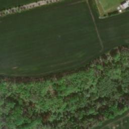 Satellite imagery of [Ratboř] church t., CZ