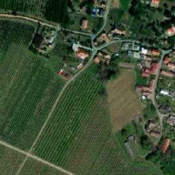 Satellite imagery of [Svinčany] church t., CZ