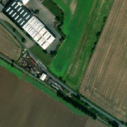 Satellite imagery of [Úhřetice] church sanctus t., CZ