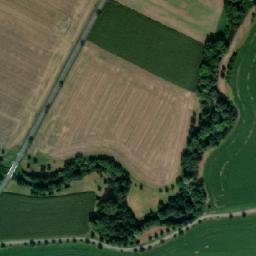 Satellite imagery of [Dvakačovice] church t., CZ