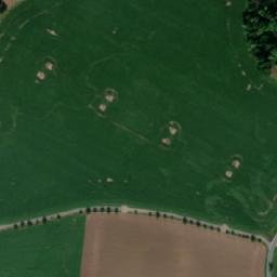 Satellite imagery of [Dvakačovice] church t., CZ