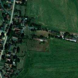 Satellite imagery of [Chroustovice-Městec] chapel sanctus t., CZ