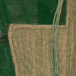 Satellite imagery of [Chroustovice-Městec] chapel sanctus t., CZ