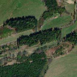 Satellite imagery of [Dolní Čermná] church t., CZ