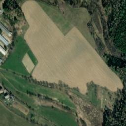 Satellite imagery of [Bludov] church sanctus t., CZ