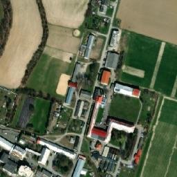 Satellite imagery of [Šumperk] boiler station chimney, CZ