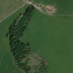 Satellite imagery of [Václavov u Bruntálu-Dolní Václavov] church t., CZ