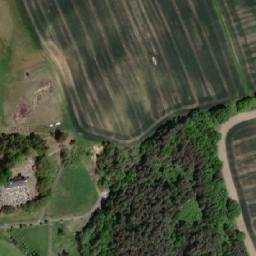 Satellite imagery of [Bělá ve Slezsku] church t., CZ