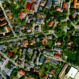 Satellite imagery of Pless Castle, PL