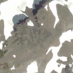Satellite imagery of The Black Tusk, CA