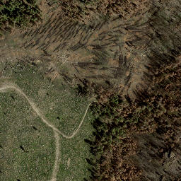 Satellite imagery of Blue Grouse Mountain, CA