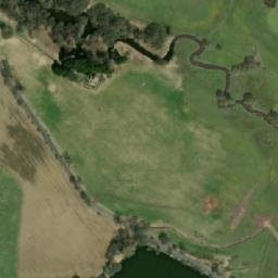 Satellite imagery of [Klášter Teplá] former factory chimney, CZ