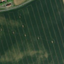 Satellite imagery of [Štichovice-Křečov] church t., CZ