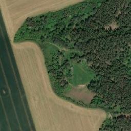 Satellite imagery of [Štichovice-Křečov] church t., CZ