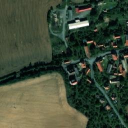 Satellite imagery of [Chříč] church t., CZ