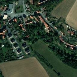 Satellite imagery of [Chříč] church t., CZ