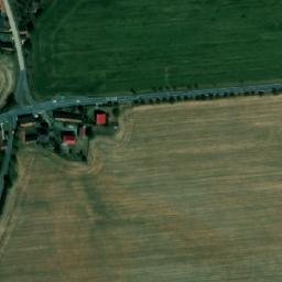 Satellite imagery of [Chroustovice-Městec] chapel sanctus t., CZ