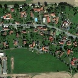 Satellite imagery of [Jehnědí] chapel sanctus t., CZ