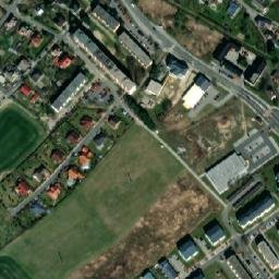 Satellite imagery of [Šumperk] boiler station chimney, CZ