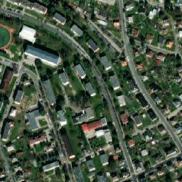 Satellite imagery of Jesan Kovo [Šumperk] factory chimney, CZ